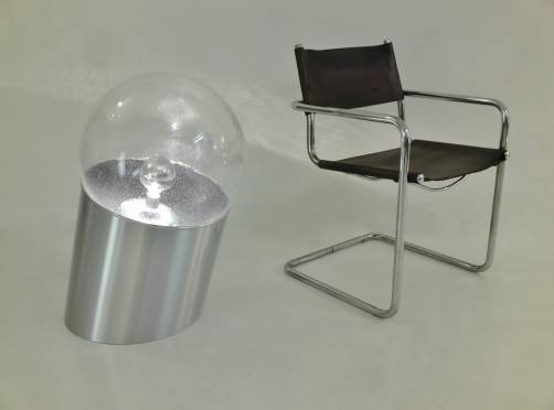 Limburg light vintage `Moon` large floor/table lamp, 1970`s ca, German.